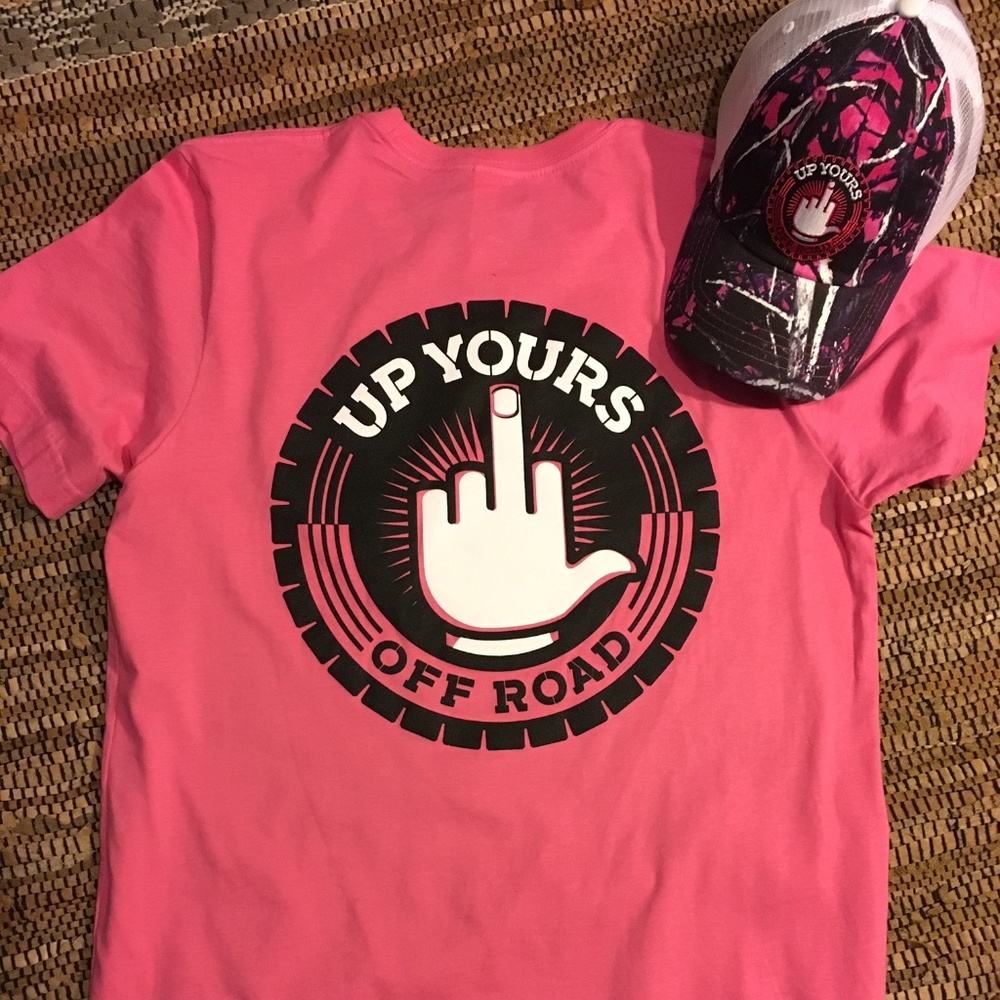 Up Yours Off Road middle finger Bella+Canvas Tee
